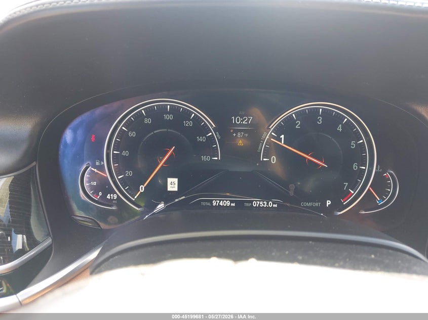 2018 BMW 750I xDrive VIN: WBA7F2C52JB238905 Lot: 45199681