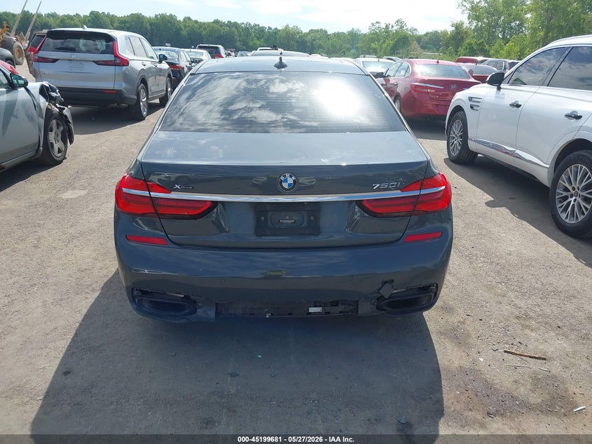 2018 BMW 750I xDrive VIN: WBA7F2C52JB238905 Lot: 45199681