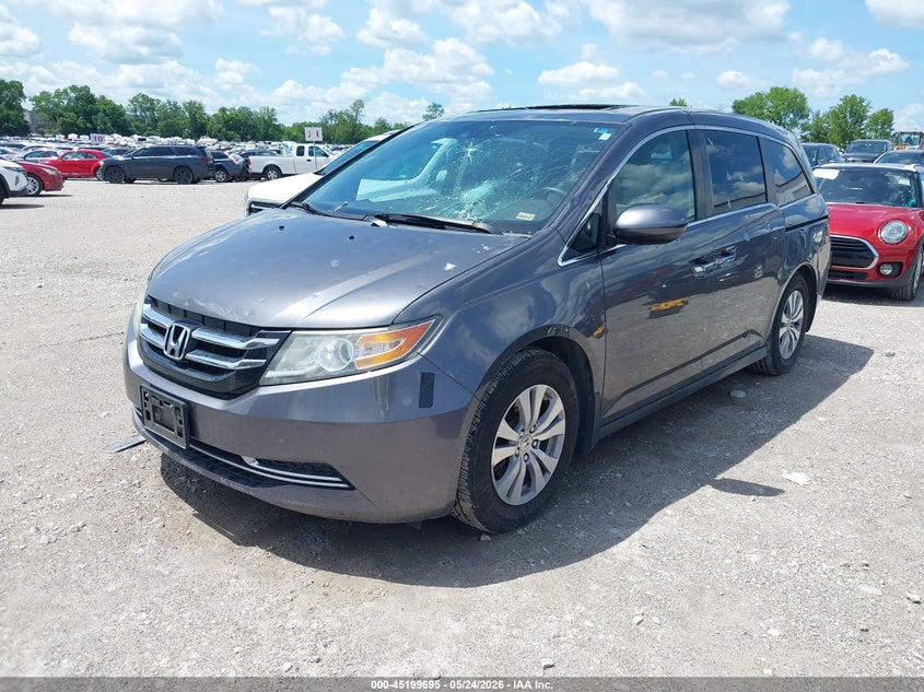 2015 Honda Odyssey Ex-L 5FNRL5H68FB025761 photo 1