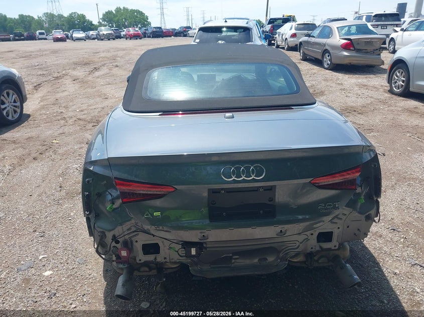 2018 Audi A5 2.0T Premium VIN: WAUYNGF5XJN001402 Lot: 45199727