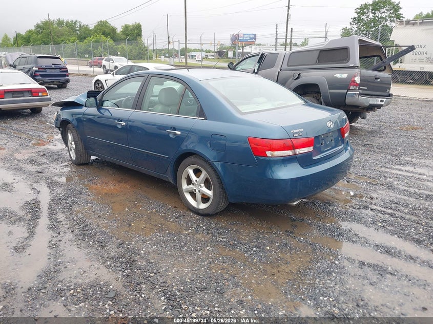 2006 HYUNDAI SONATA SEDAN 3.3L V-6 DOHC, VVT, 235HP