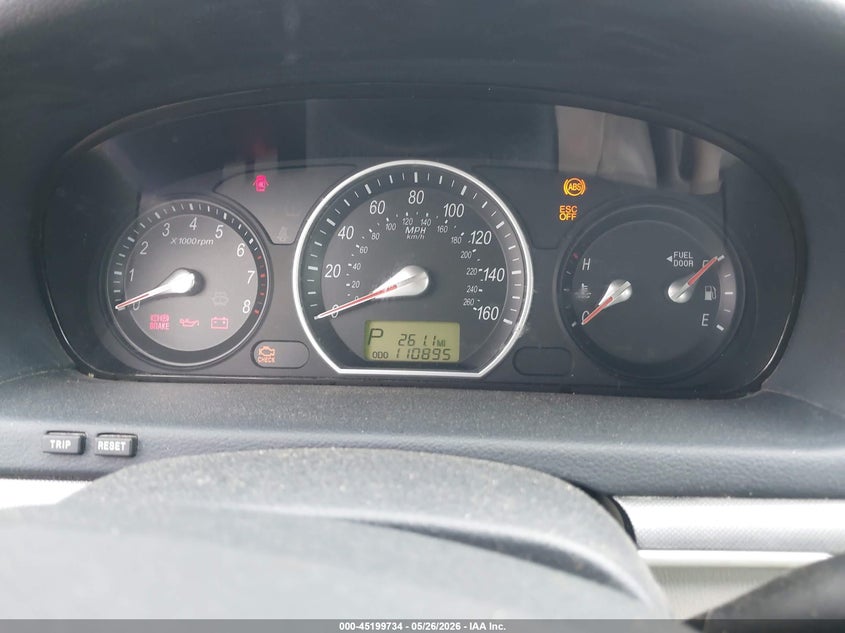 2006 HYUNDAI SONATA SEDAN 3.3L V-6 DOHC, VVT, 235HP