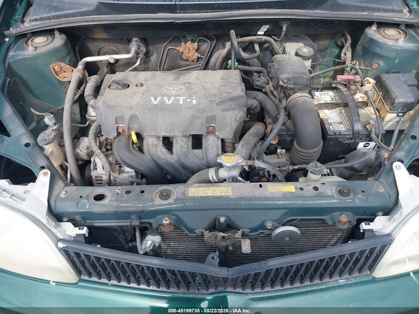 2000 Toyota Echo VIN: JTDBT1235Y0058257 Lot: 45199735