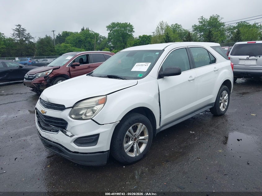 2016 Chevrolet Equinox Ls 2GNALBEK5G1153464 photo 1