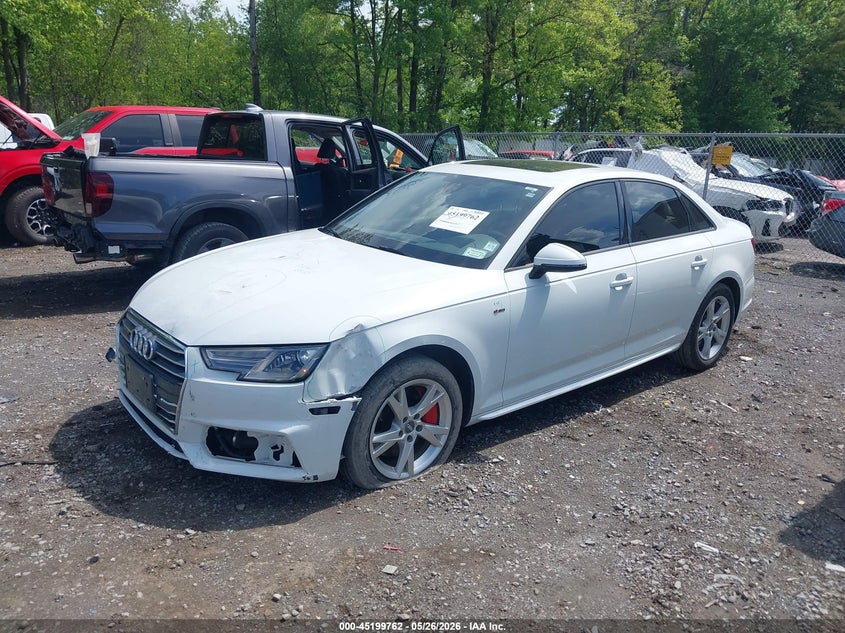 2018 Audi A4 2.0t Premium WAUDNAF40JA065183 photo 1