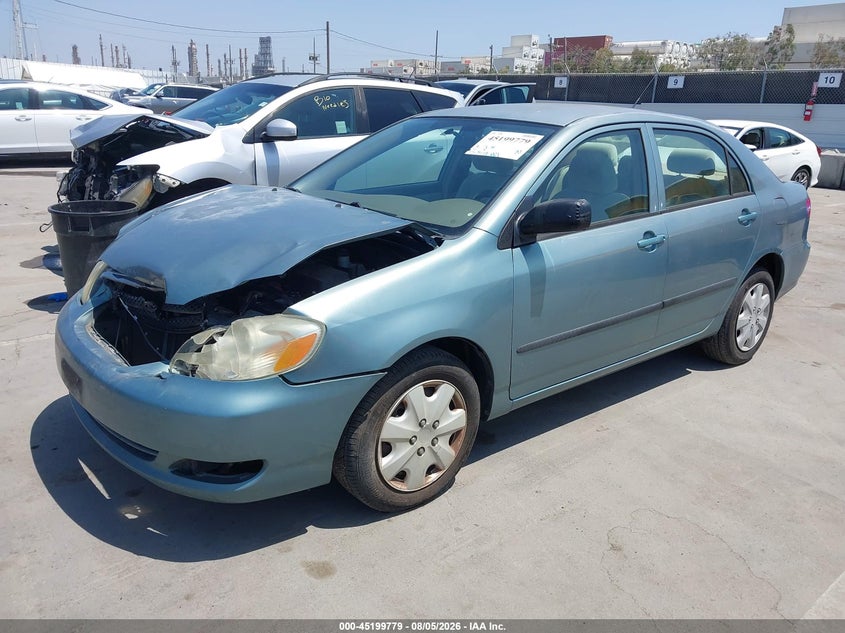 2007 TOYOTA COROLLA SEDAN 1.8L I-4 DOHC, VVT, 126HP