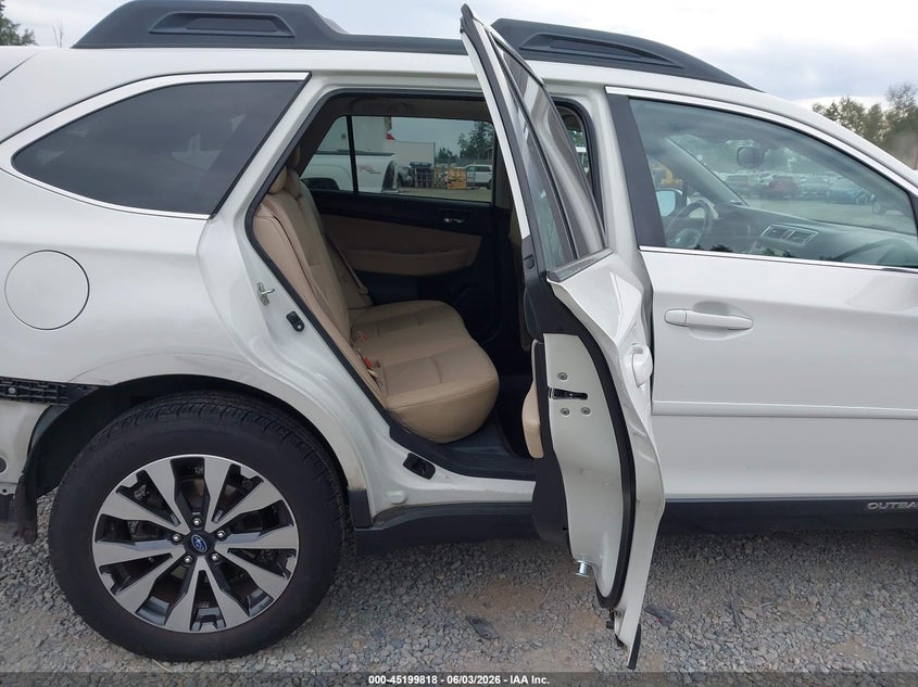 2015 Subaru Outback 2.5I Limited VIN: 4S4BSANC4F3261341 Lot: 45199818