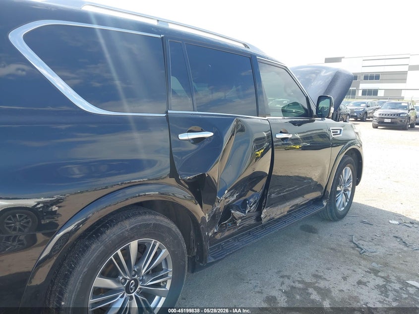 2021 Infiniti Qx80 Luxe VIN: JN8AZ2AF2M9720043 Lot: 45199838