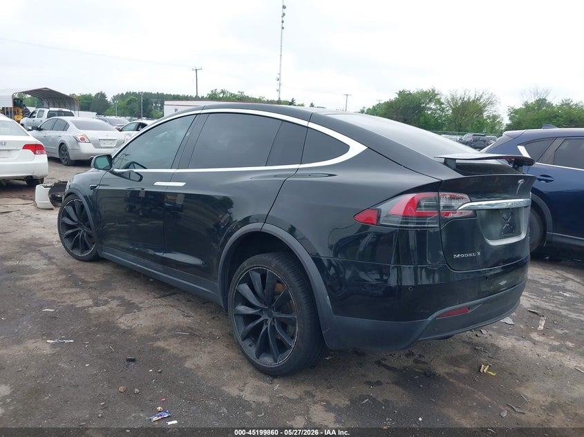 2018 TESLA MODEL X auction photo 3