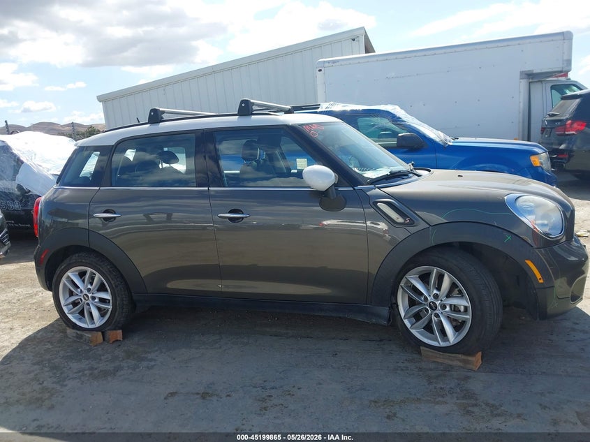 WMWZC3C50CWL85789 2012 Mini 1.6 Mini Cooper S Countryman brown