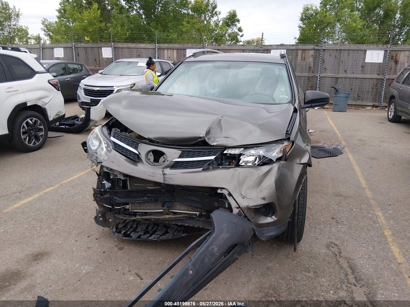 2015 TOYOTA RAV 4 SPORT UTILITY VEHICLE 2.5L I-4 DOHC, VVT, 176HP