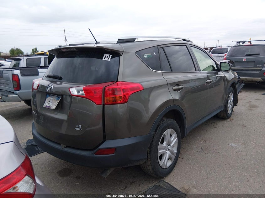 2015 TOYOTA RAV 4 SPORT UTILITY VEHICLE 2.5L I-4 DOHC, VVT, 176HP
