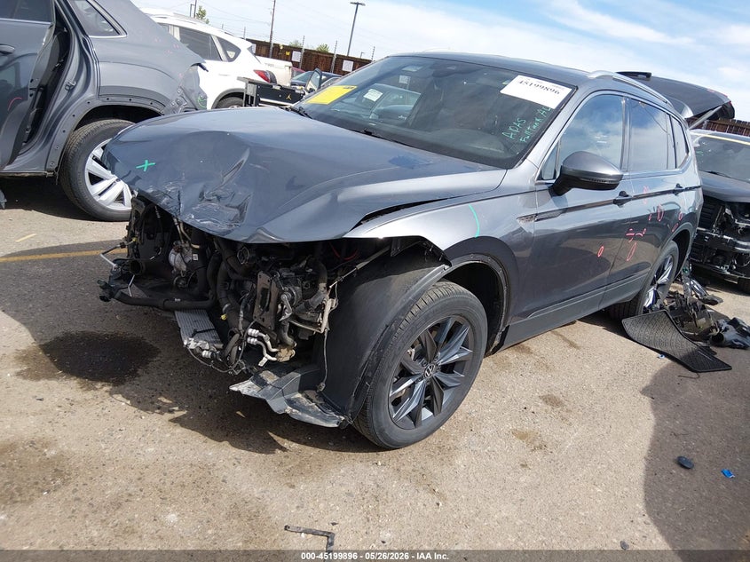 2022 VOLKSWAGEN TIGUAN 2.0L I-4 DI, DOHC, V(VIN: 3VV2B7AX4NM086734
