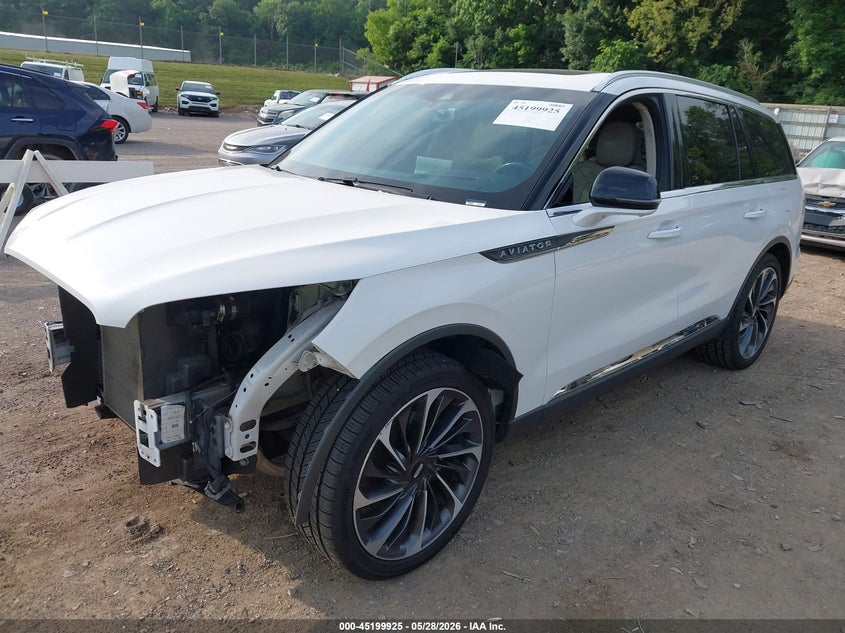 Vin: 5lm5j7xc2ngl06202, lot: 45697653, lincoln aviator reserve 20222