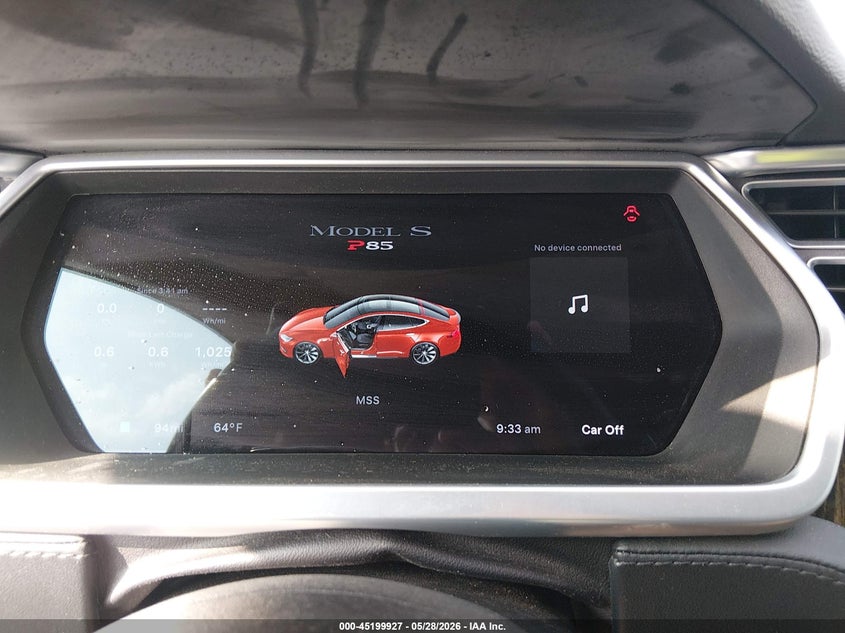 2013 Tesla Model S Performance VIN: 5YJSA1DP4DFP24087 Lot: 45199927