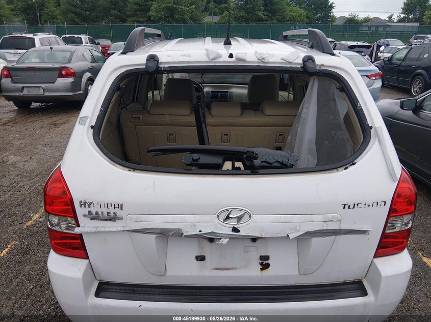2007 Hyundai Tucson Gls VIN: KM8JM12B17U528805 Lot: 45199930