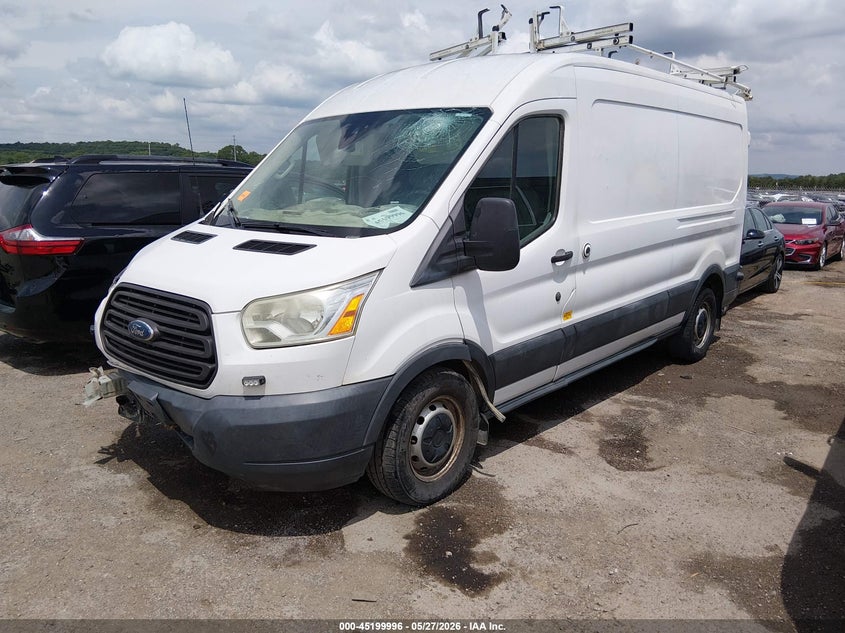 Vin: 1ftye2cv5gka77467, lot: 45697724, ford transit-150 20162