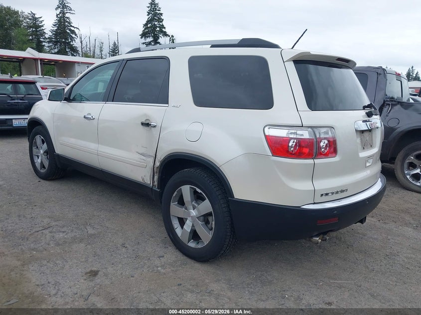 Vin: 1gkkvred3cj277626, lot: 45697730, gmc acadia slt-1 20123