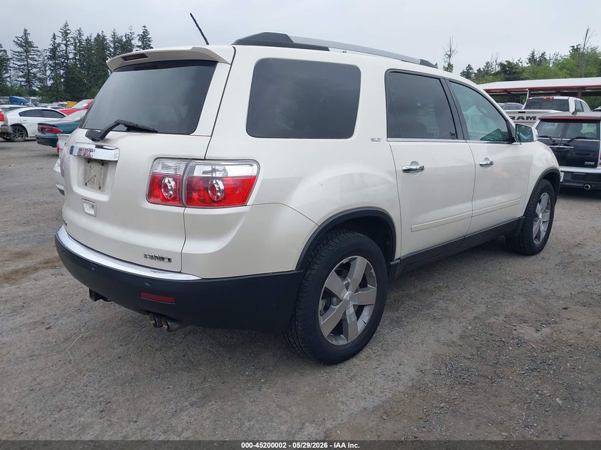 2012 Gmc Acadia 3.6 Slt-1 white Lot 111045200002 Vin 1GKKVRED3CJ277626