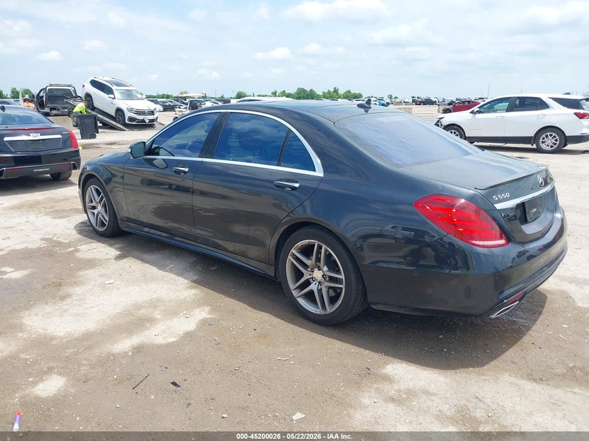 2016 MERCEDES-BENZ S 550 auction photo 3