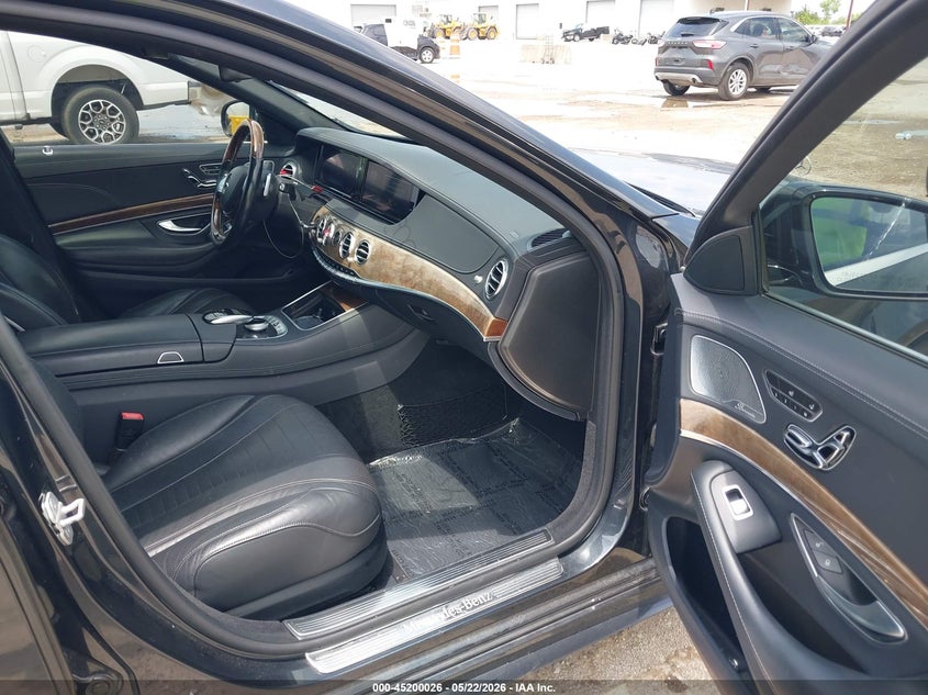 2016 MERCEDES-BENZ S 550 auction photo 5