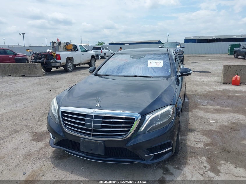2016 MERCEDES-BENZ S 550 auction photo 6