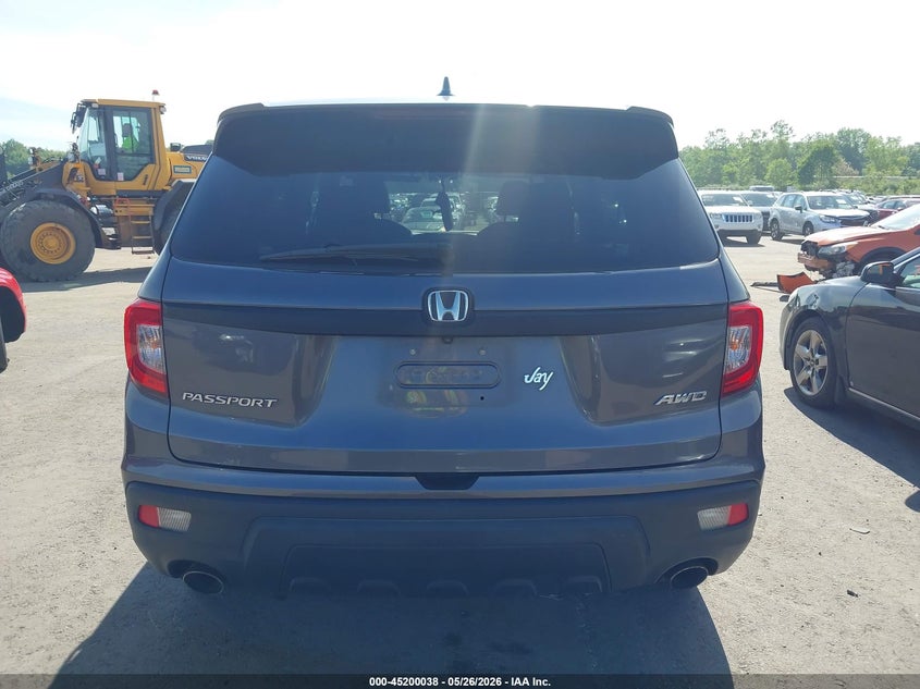 2020 Honda Passport Awd Ex-L VIN: 5FNYF8H52LB008199 Lot: 45200038