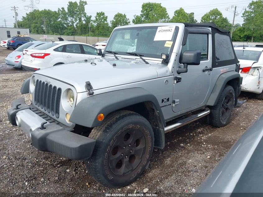 2008 Jeep Wrangler X 1J4FA24128L555610 photo 1