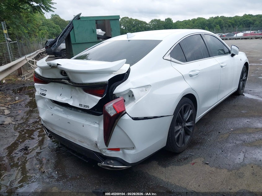 Vin: 58abz1b11ku005265, lot: 45697832, lexus es 350 f sport 20194