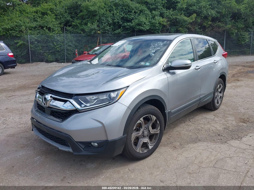 VIN 7FARW2H58KE027554 2019 HONDA CR-V EX