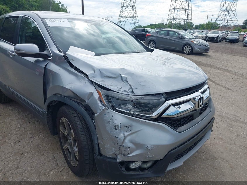 VIN 7FARW2H58KE027554 2019 HONDA CR-V EX