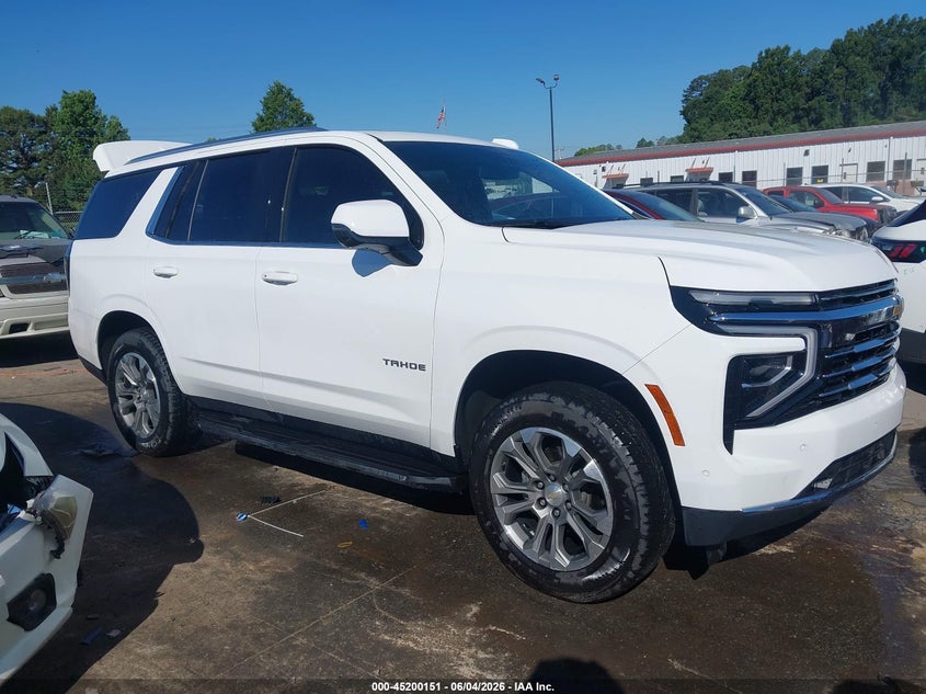 2025 Chevrolet Tahoe 4Wd Lt VIN: 1GNS6NRD9SR214369 Lot: 45200151