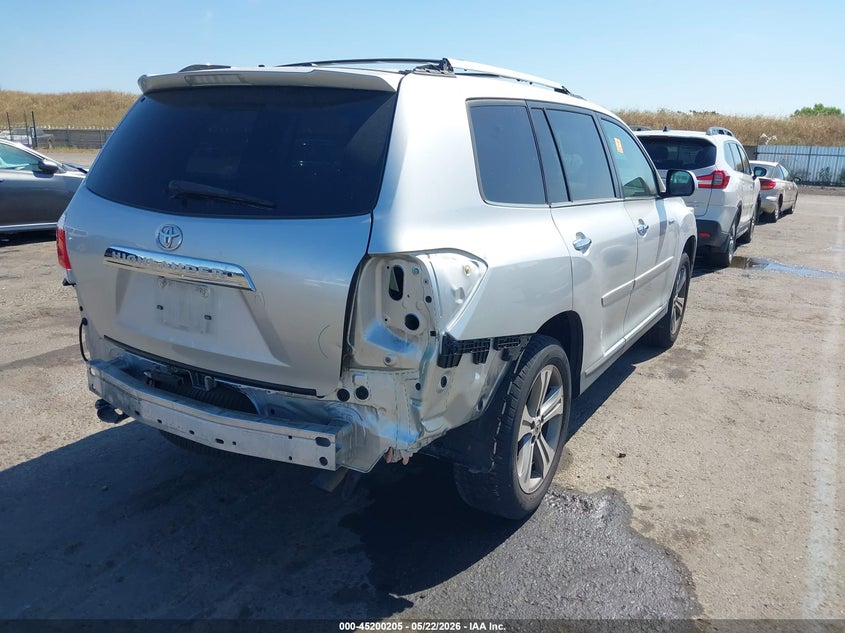 Vin: 5tdyk3eh6bs024378, lot: 45697933, toyota highlander limited v6 20114