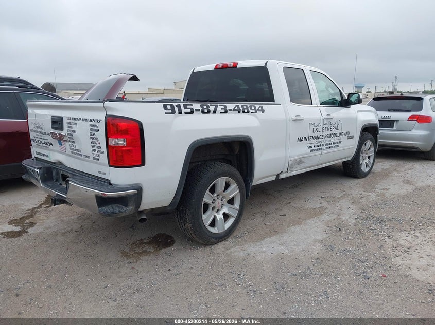 Vin: 1gtr1meh6gz125617, lot: 45697942, gmc sierra 1500 sle 20164