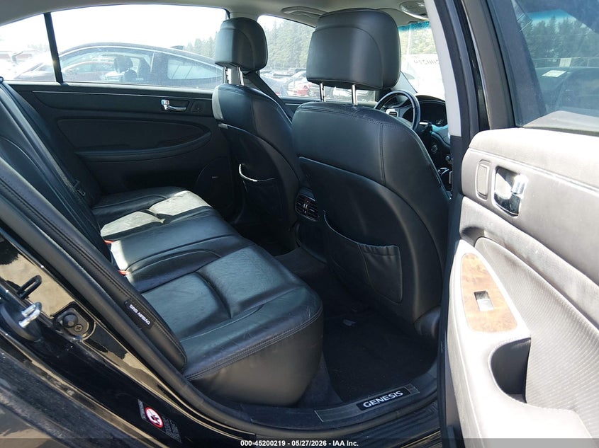 2011 Hyundai Genesis 4.6 VIN: KMHGC4DF1BU114348 Lot: 45200219