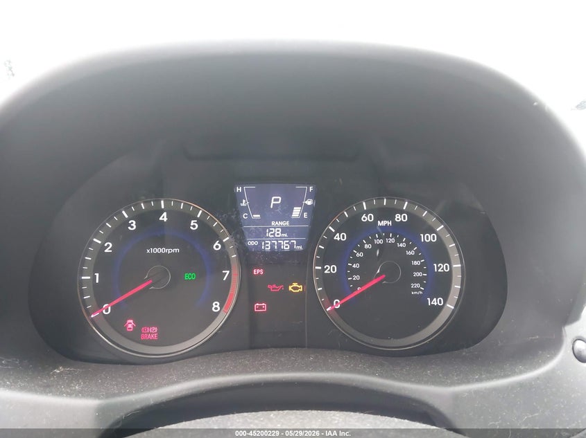 2012 Hyundai Accent Se VIN: KMHCU5AE9CU039879 Lot: 45200229