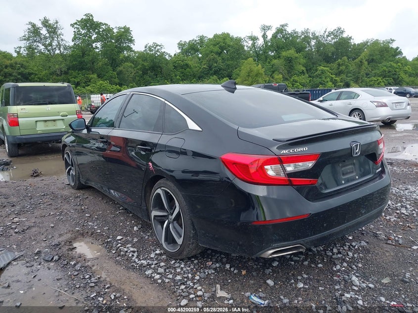 VIN 1HGCV1F34MA086601 2021 HONDA ACCORD SPORT
