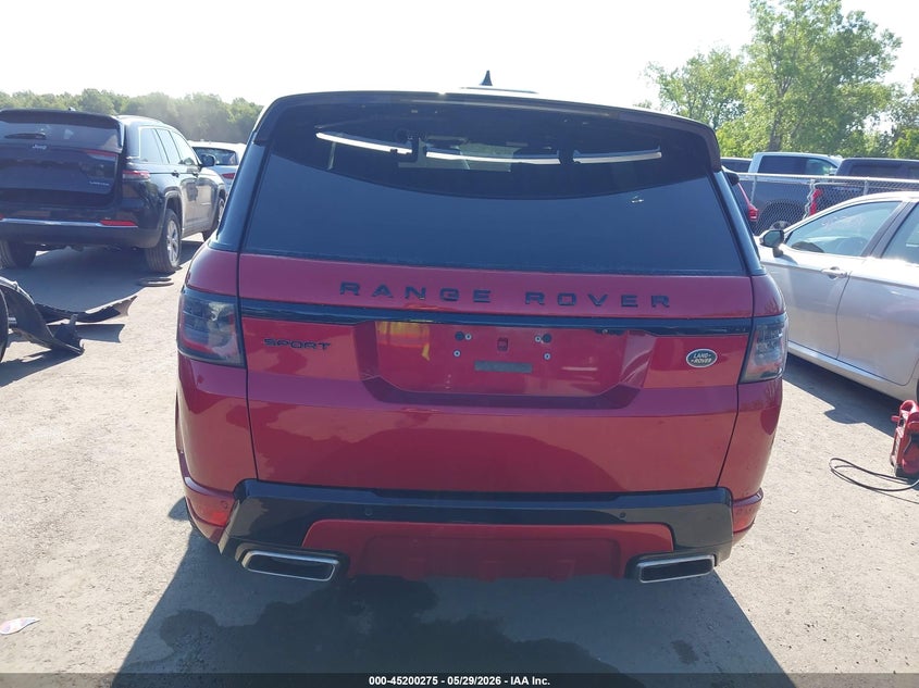 2018 Land Rover Range Rover Sport Hse Dynamic VIN: SALWV2SV9JA808917 Lot: 45200275