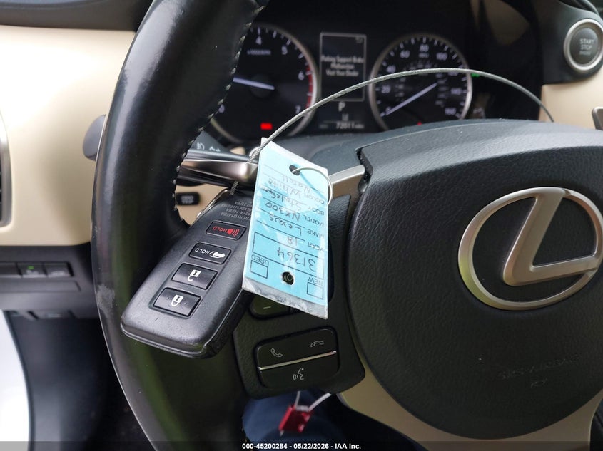 2018 Lexus Nx 300 VIN: JTJYARBZ0J2087143 Lot: 45200284