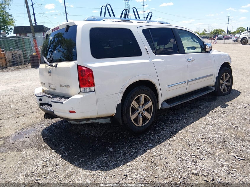 Vin: 5n1aa0nc5an603756, lot: 45698016, nissan armada platinum 20104