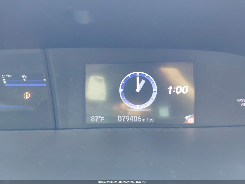 2014 HONDA CIVIC SEDAN 1.8L I-4 VVT, 143HP