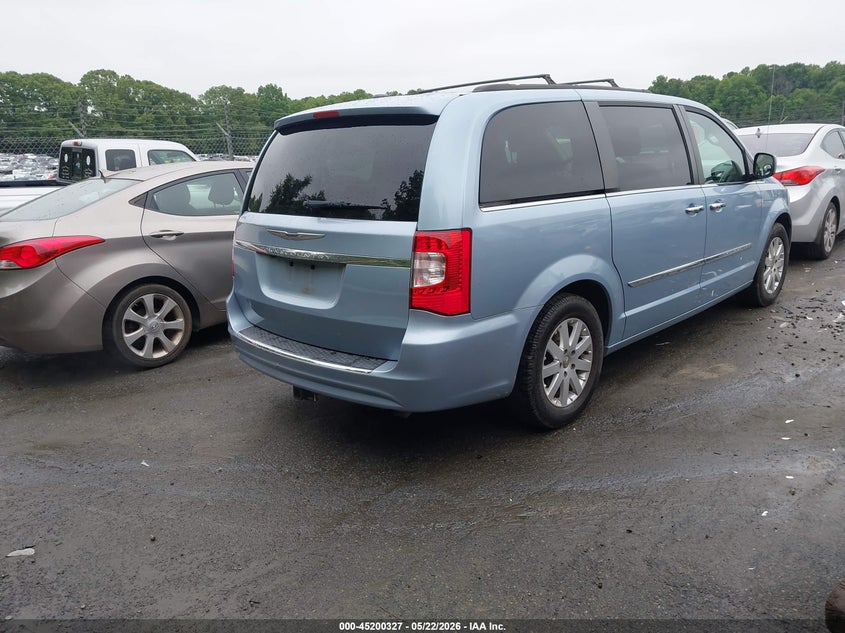 Vin: 2c4rc1bg9gr132592, lot: 45698055, chrysler town & country touring 20164