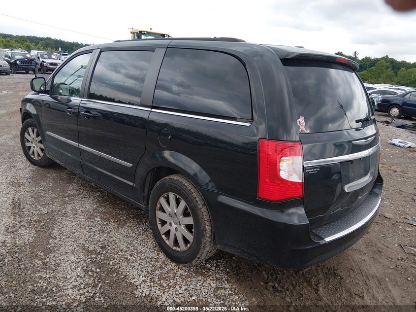 Vin: 2c4rc1bg2er324451, lot: 45698087, chrysler town & country touring 20143