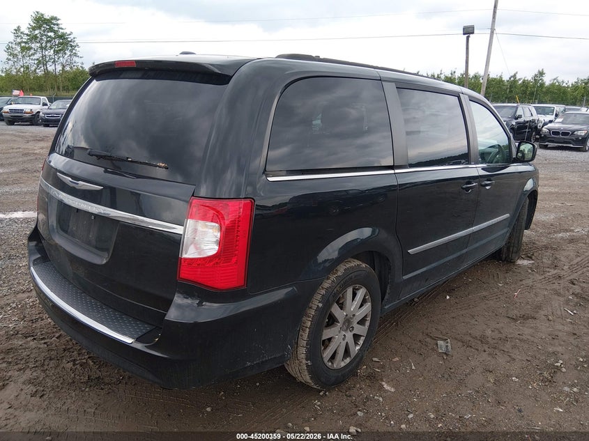 Vin: 2c4rc1bg2er324451, lot: 45698087, chrysler town & country touring 20144