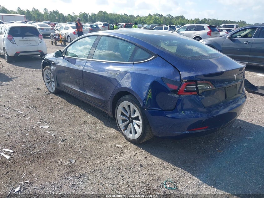 Vin: 5yj3e1ea1pf436342, lot: 45698099, tesla model 3 rear-wheel drive 20233