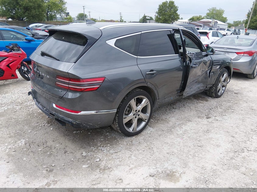 Vin: kmuhcesc7mu035922, lot: 45698124, genesis gv80 3.5t awd 20214