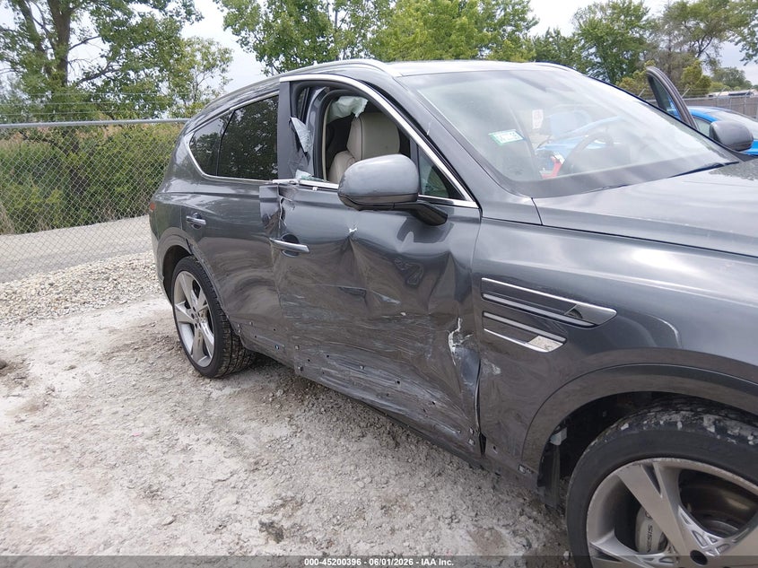 2021 Genesis Gv80 3.5T Awd VIN: KMUHCESC7MU035922 Lot: 45200396