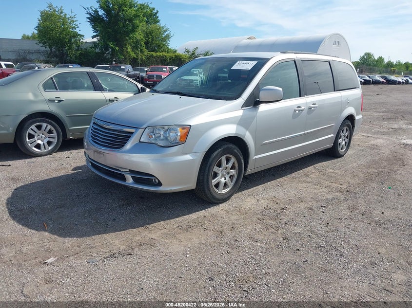 Vin: 2a4rr5dg4br637011, lot: 45698150, chrysler town & country touring 20112
