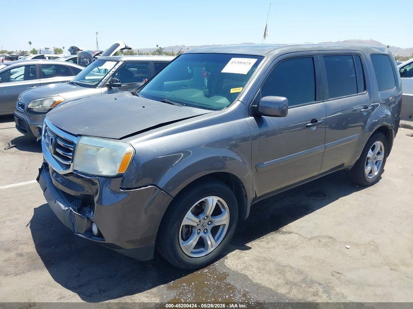 2014 Honda Pilot Ex-L 5FNYF3H52EB023839 photo 1