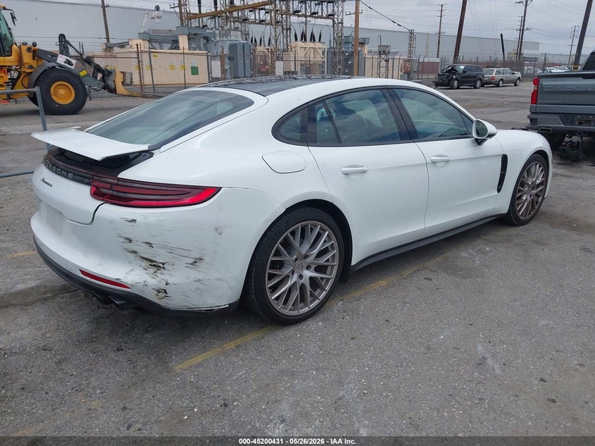 Vin: wp0aa2a75kl101691, lot: 45698159, porsche panamera 4 20194